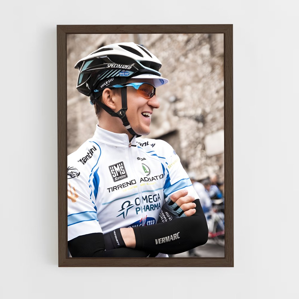 Poster Sourire de la Victoire – affiche Cyclisme (vue 5)